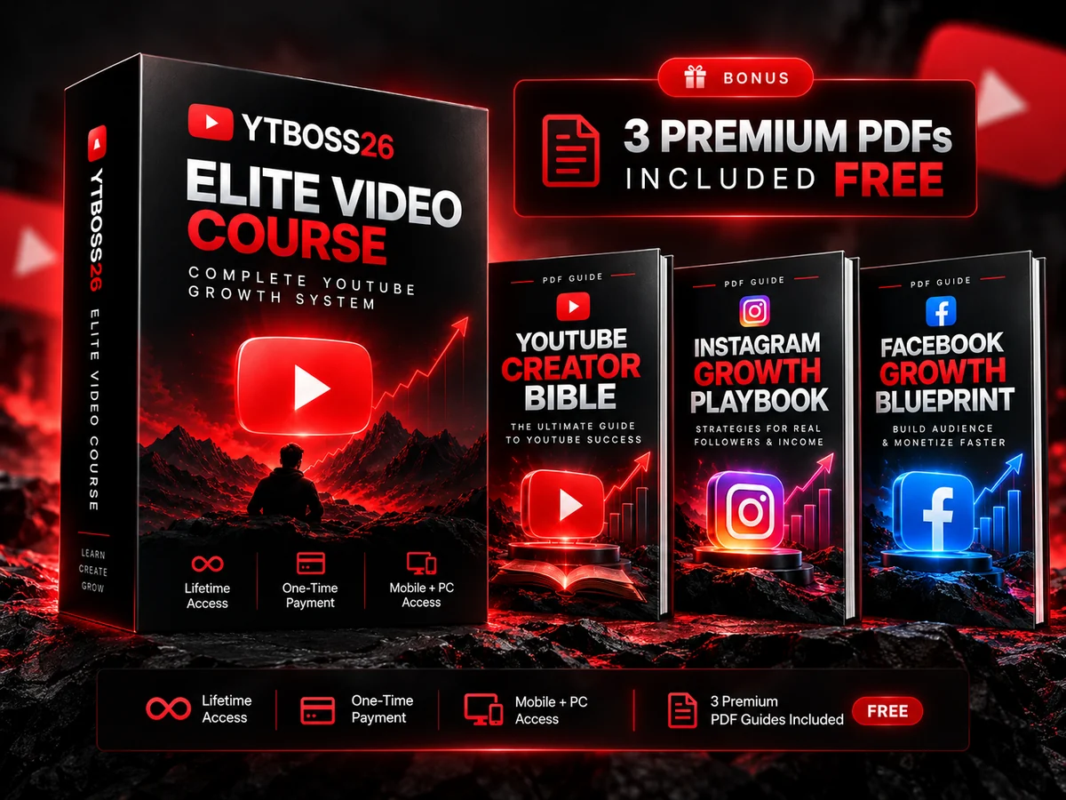 Elite Video Course with three premium PDF guides
